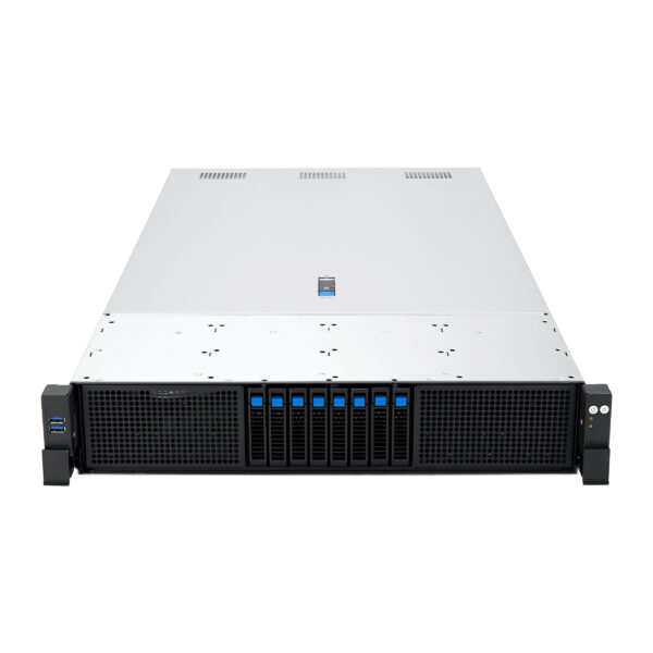 ASUS RS720A-E13-RS8G Socket SP5 Rack (2U) Black, Silver