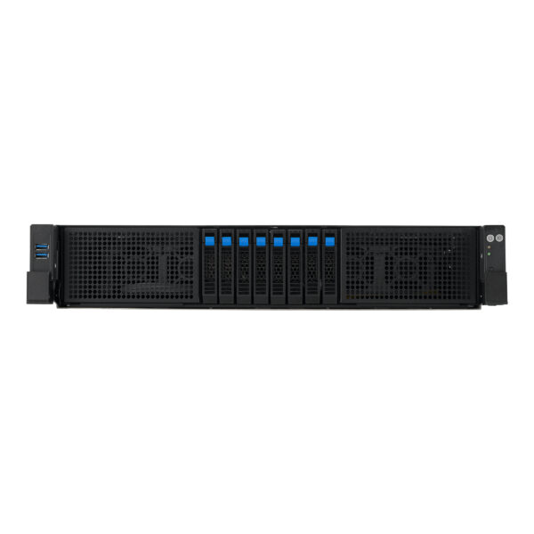 ASUS RS720A-E13-RS8G Socket SP5 Rack (2U) Black, Silver