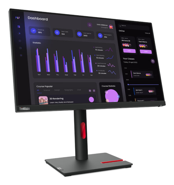 Lenovo ThinkVision T24i-30 computer monitor 60.5 cm (23.8") 1920 x