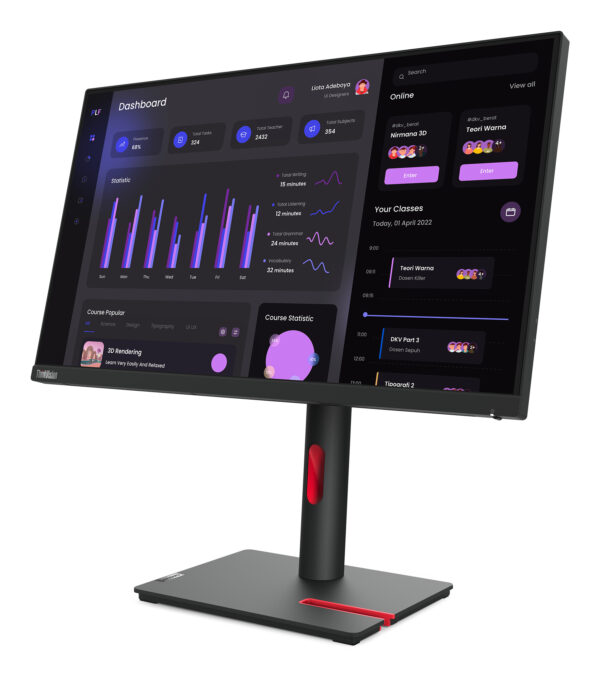 Lenovo ThinkVision T24i-30 computer monitor 60.5 cm (23.8") 1920 x
