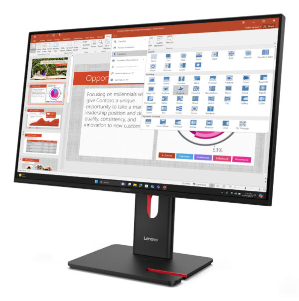 T27-40 27" HDMI/DP/VGA/USB-CBA *S*