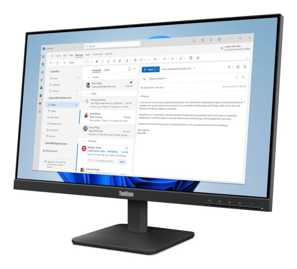 THINKVISION S24-4E 23.8 INCH MONITOR