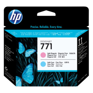 HP 771 Light Magenta/Light Cyan DesignJet Printhead