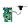StarTech.com 2-port PCI Express RS232 Serial Adapter Card - PCIe