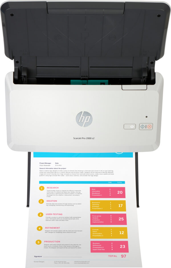 HP SCANJET PRO 2000 S2 SCANNER