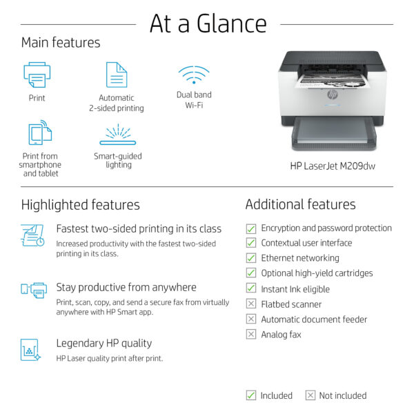 HP LASERJET M209DW PRIN