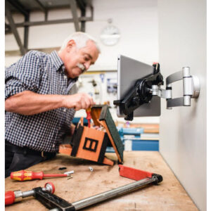 Hama 00125121 holder Passive holder Tablet/UMPC Black, Silver