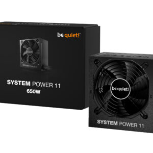 be quiet! System Power 11 650W power supply unit 20+4 pin ATX ATX
