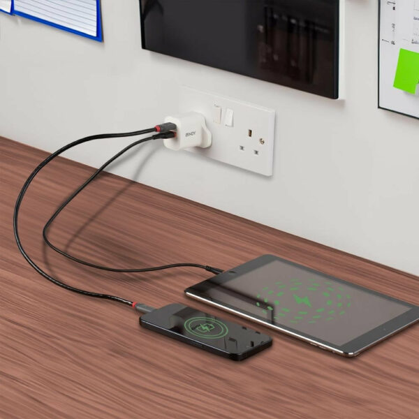 30W USB TYPE A & C CHARGER UK PLUG