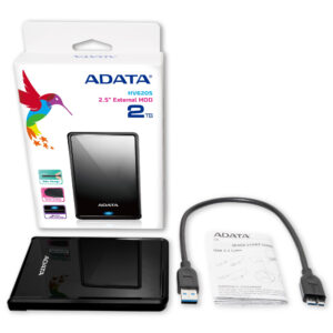 ADATA AHV620S-2TU3-CBK external hard drive 2 TB 2.5" Micro-USB B 3.2