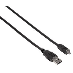Hama USB 2.0 Cable, 1.8m USB cable USB A Black Hama USB 2.0 Cable, 1.8m USB cable USB A Black