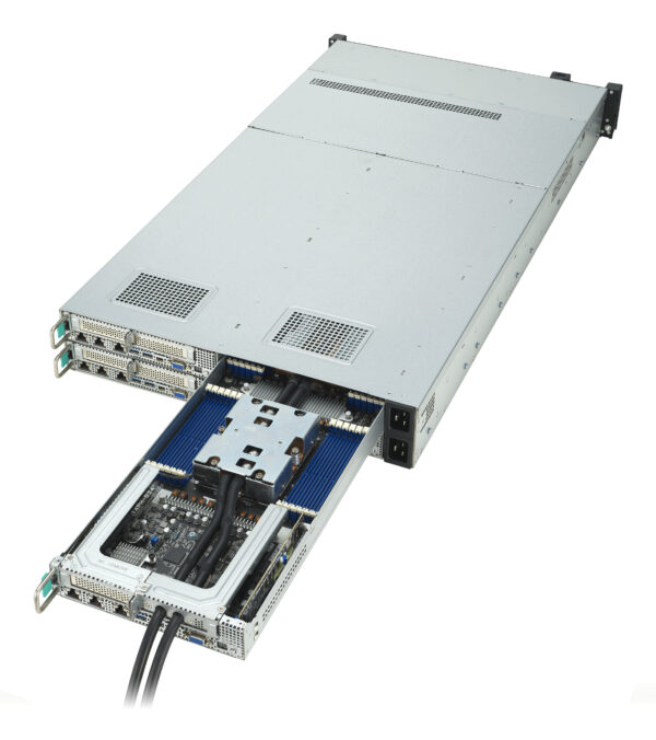 ASUS RS720QA-E12-RS8U LGA 6096 Rack (2U) Black, Silver