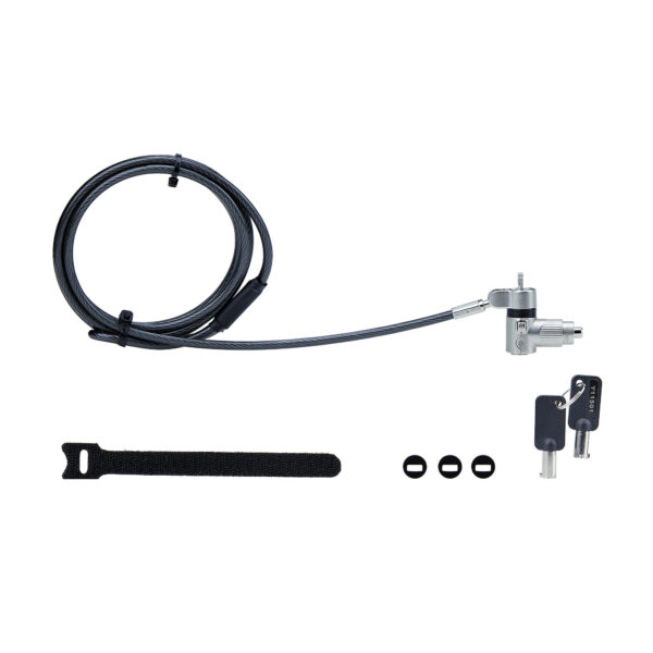 StarTech.com 3-in-1 Universal Laptop Lock 6.6ft (2m), Master Keyed