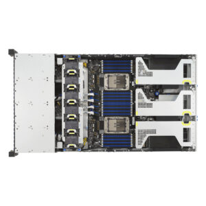 ASUS RS720-E12-RS24G Rack (2U) Black, Silver