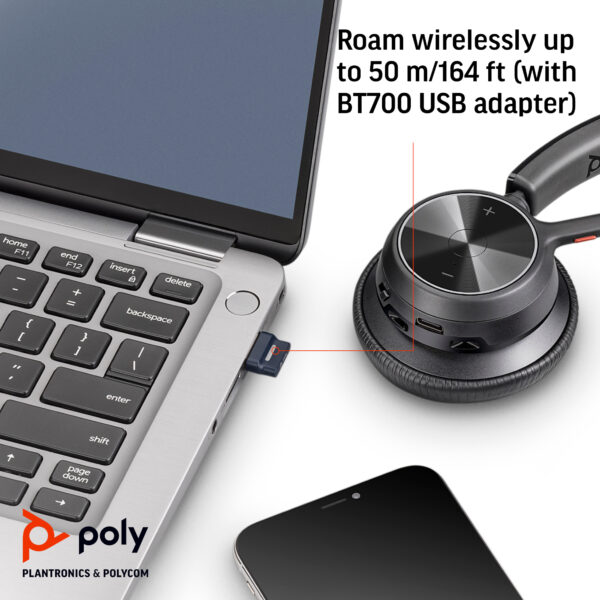POLY VOY4310USB-C+BT700+CHARGE STAND