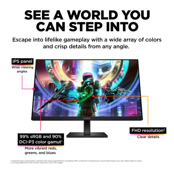 OMEN 24 FHD 165HZ GAMINGMONITOR