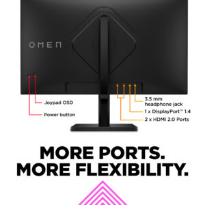 OMEN by HP 27 inch FHD 165Hz Gaming Monitor - OMEN 27 ^OMEN 27 FHD 165HZ GAMINGMONITOR