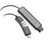 POLY DA75 USB QD BLACK ADAPTER TAA