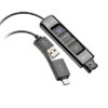 POLY DA85-M USB QD BLACK ADAPTER TAA