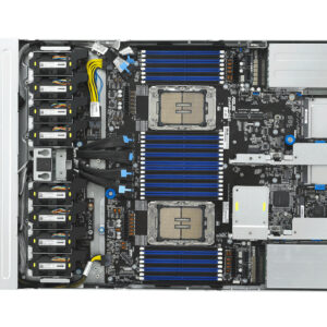 ASUS RS700-E12-RS12U Rack (1U) Black, Steel