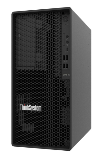 Lenovo ThinkSystem ST45 V3 server Tower AMD EPYC 4124P 3.8 GHz 16 GB