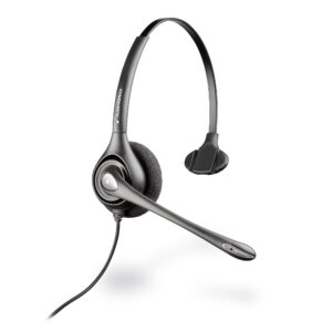 HP Poly H251N Supraplus Monaural Headset +Pouch TAA ^POLY H251NSUPRAPLUSMONAURAL+POUCH