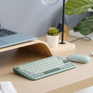 ASUS Marshmallow KW100 keyboard Home Bluetooth Green