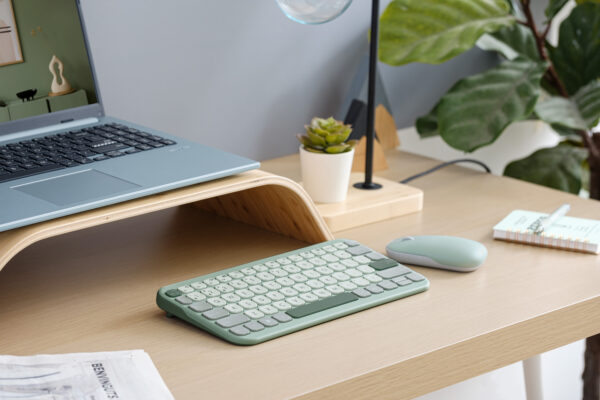 ASUS Marshmallow KW100 keyboard Home Bluetooth Green