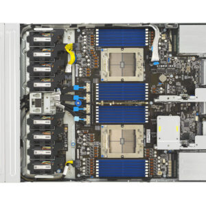 ASUS RS700A-E13-RS12U Rack (1U) Black, Silver