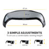 Fellowes Computer Monitor Stand with 3 Height Adjustments - Smart Fellowes Computer Monitor Stand with 3 Height Adjustments - Smart