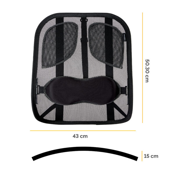 Fellowes Back Support for Office Chair - Professional Series Mesh Fellowes Back Support for Office Chair - Professional Series Mesh