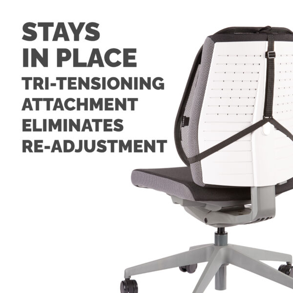 Fellowes Back Support for Office Chair - Professional Series Mesh Fellowes Back Support for Office Chair - Professional Series Mesh