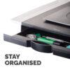 Fellowes Computer Monitor Stand with 5 Height Adjustments - Office Fellowes Computer Monitor Stand with 5 Height Adjustments - Office