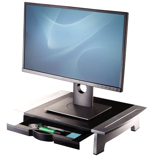 Fellowes Computer Monitor Stand with 5 Height Adjustments - Office Fellowes Computer Monitor Stand with 5 Height Adjustments - Office