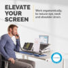 Fellowes Laptop Stand for Desk - Office Suites Plus Adjustable Laptop
