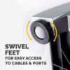 Fellowes Laptop Stand for Desk - Office Suites Plus Adjustable Laptop
