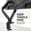 Fellowes Platinum Series Dual Monitor Arm - Monitor Mount for Two 8KG Fellowes Platinum Series Dual Monitor Arm - Monitor Mount for Two 8KG