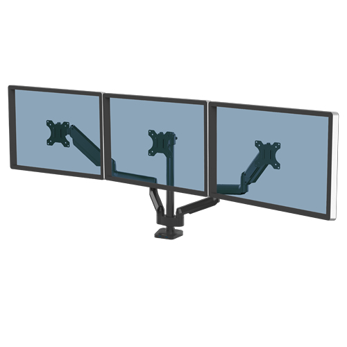 Fellowes Platinum Series Triple Monitor Arm - Monitor Mount for Three Fellowes Platinum Series Triple Monitor Arm - Monitor Mount for Three