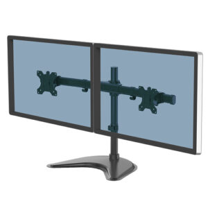 Fellowes Seasa Dual Monitor Arm - Freestanding Monitor Mount for 8KG Fellowes Seasa Dual Monitor Arm - Freestanding Monitor Mount for 8KG