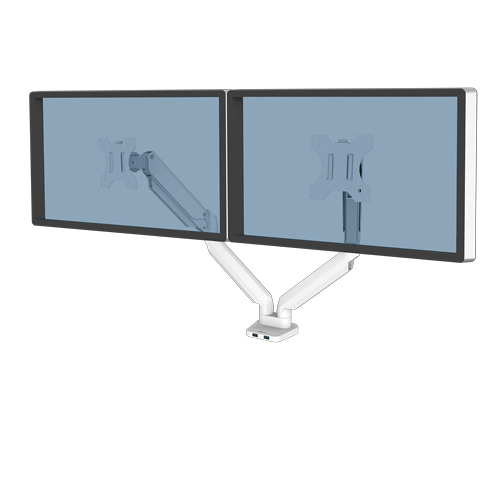 Fellowes Platinum Series Dual Monitor Arm - Monitor Mount for Two 8KG Fellowes Platinum Series Dual Monitor Arm - Monitor Mount for Two 8KG