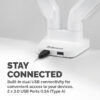 Fellowes Platinum Series Dual Monitor Arm - Monitor Mount for Two 8KG Fellowes Platinum Series Dual Monitor Arm - Monitor Mount for Two 8KG