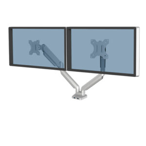 Fellowes Platinum Series Dual Monitor Arm - Monitor Mount for Two 8KG Fellowes Platinum Series Dual Monitor Arm - Monitor Mount for Two 8KG