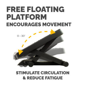 Fellowes Foot Rest Under Desk - Professional Series Ultimate Foot Fellowes Foot Rest Under Desk - Professional Series Ultimate Foot