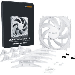 be quiet! BL119 computer cooling system Computer case Fan 14 cm White