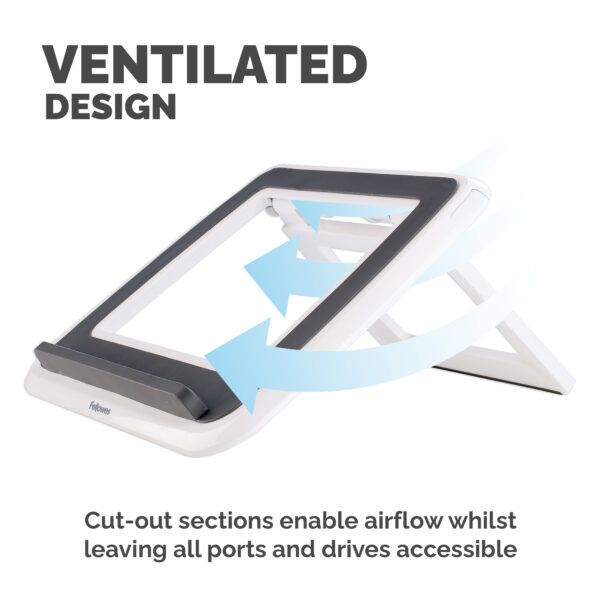 Fellowes Laptop Stand for Desk - I-Spire Quick Lift Adjustable Laptop Fellowes Laptop Stand for Desk - I-Spire Quick Lift Adjustable Laptop