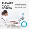 Fellowes Laptop Stand for Desk - I-Spire Quick Lift Adjustable Laptop