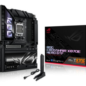 ASUS ROG CROSSHAIR X870E HERO BTF AMD X870E Socket AM5 ATX