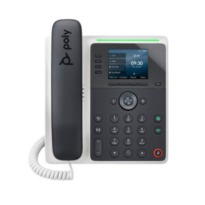 HP Poly Edge E220 IP Phone and PoE-enabled POLY EDGE E220 IP PHONE AND POE-E
