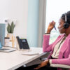 POLY EDGE E220 IP PHONE AND POE-E