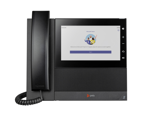 POLY CCX 600-M MEDIA PHONE+POE-E
